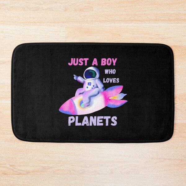 Item preview, Just a Boy Who Loves Planets designed and sold by LuveraxArt.