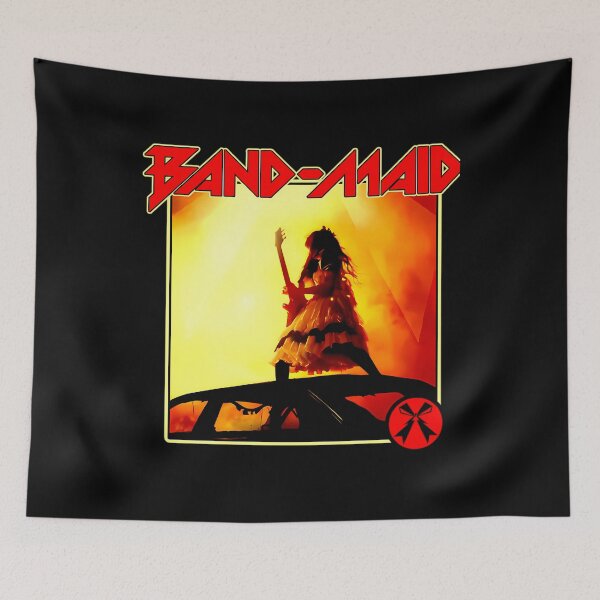 Item preview, Japanese Rock Ba.Nd Ma.Id Inspired Artwork With Fierce Energy designed and sold by Studio Designer.