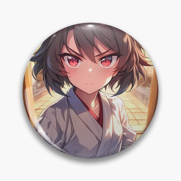 Item preview, Nishizumi Maho Girls Und Panzer Spring Sunset Chibi Yukata designed and sold by TanglenRabbit.