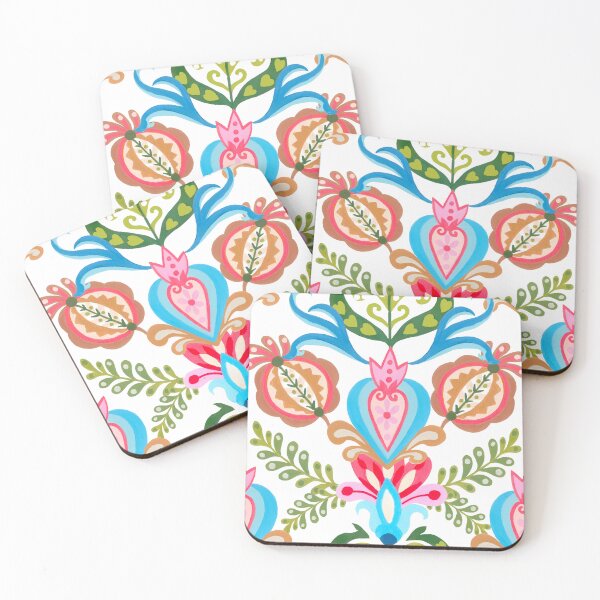 Item preview, Polish Folk art flowers  designed and sold by FatBirdie.