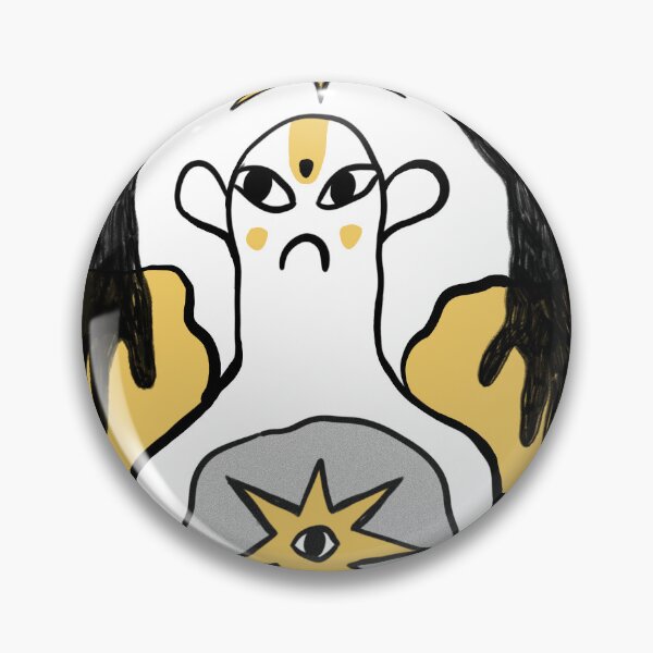 Item preview, Whimsical Mystical Character Illustration designed and sold by AnnaVikhrArt.