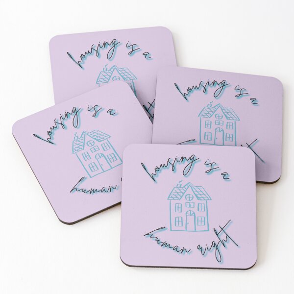 Item preview, Housing is a human right designed and sold by PrimaryPurposePrints.