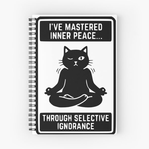 Item preview, Inner Peace Through Selective Ignorance designed and sold by Zatch-Bell.
