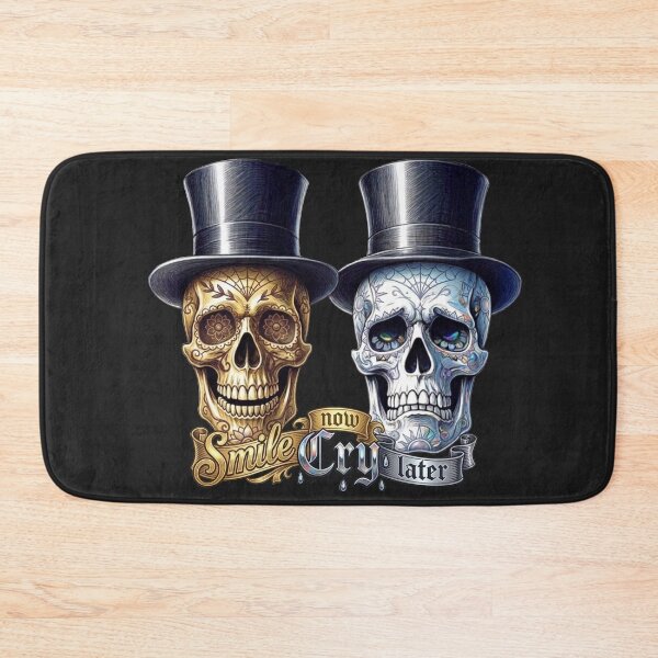 Item preview, Smile Now Cry Later Sugar Skulls Tattoo Art designed and sold by KabronX.