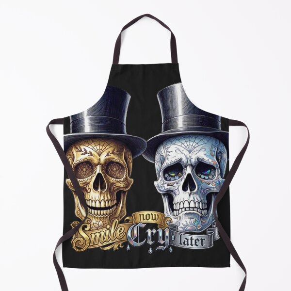 Item preview, Smile Now Cry Later Sugar Skulls Tattoo Art designed and sold by KabronX.