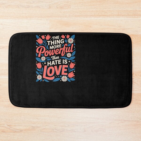 Item preview, Love Is More Powerful Floral Design designed and sold by HUTEND.