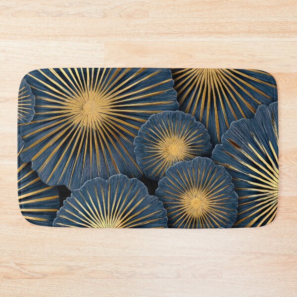 Item preview, Art Deco Inspired Blue And Golden Abstract Designs designed and sold by DEC02.