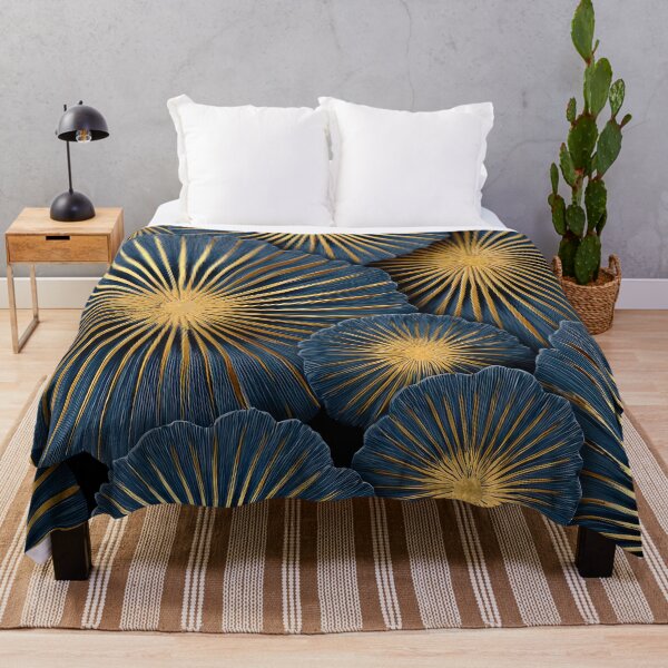Item preview, Art Deco Inspired Blue And Golden Abstract Designs designed and sold by DEC02.