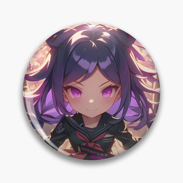 Item preview, Toko Fukawa Danganronpa Chibi Sakura Glow designed and sold by TanglenRabbit.