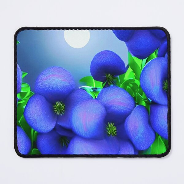 Item preview, Moonlit Blue Blossoms designed and sold by ArtbyValks.