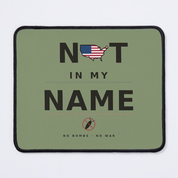 Item preview, Not in the Name of the USA designed and sold by D-threads.