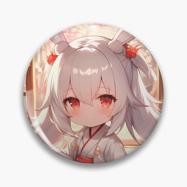 Item preview, Toko Fukawa Danganronpa Chibi Sakura Glow designed and sold by TanglenRabbit.