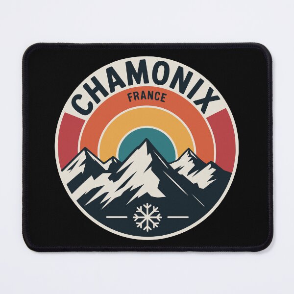Item preview, Vintage Chamonix France Mountain designed and sold by Digital Art Works Hub.