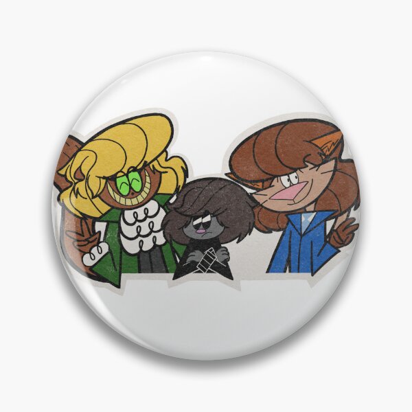Item preview, The Mod Trio Sticker Design  designed and sold by BeckyLCartoons.