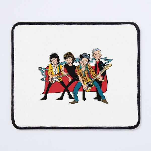 Item preview, The Rollings Stoness Band Cartoon designed and sold by daved monter.