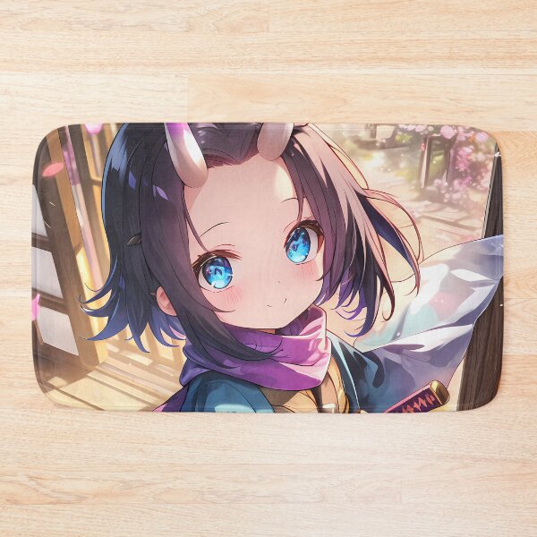 Item preview, Elma Miss Kobayashi Dragon Maid Chibi Cherry Blossom Shrine designed and sold by TanglenRabbit.