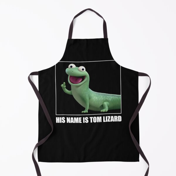 Item preview, His name is Hoppers Tom Lizard Cute 3D designed and sold by HappyHedgeTees.