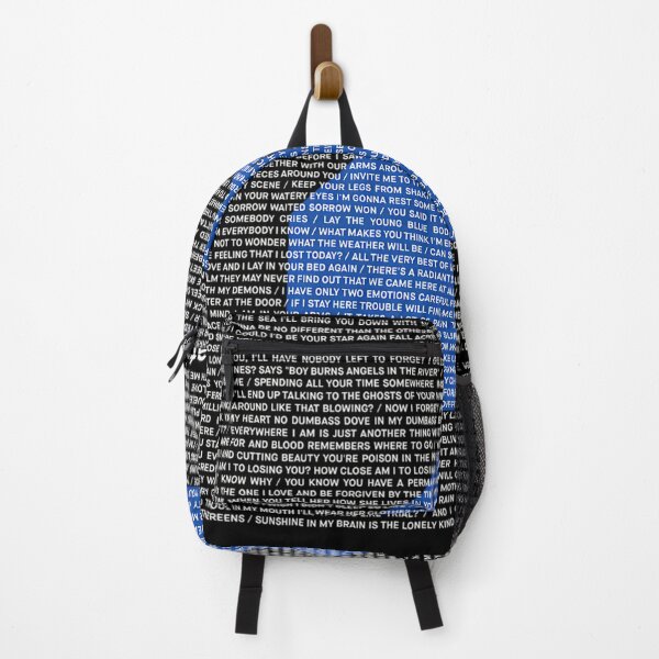 Item preview, The National (Band) Logo (Sleep Well Beast) And Lyrics (White) designed and sold by MelissaDahlke.