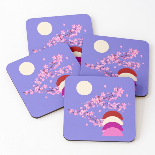 Item preview, Spring Cherry Blossoms Contemporary Abstract Illustration designed and sold by MaiZephyr.