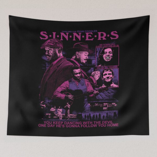 Item preview, Sinners Movie Dancing With The Devil Vintage Horror designed and sold by Siriusian369.