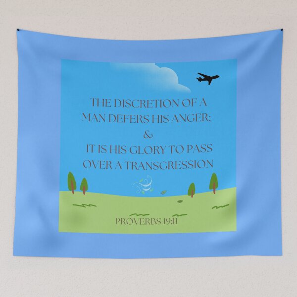 Item preview, Proverbs 19:11 designed and sold by Undonemadenew.