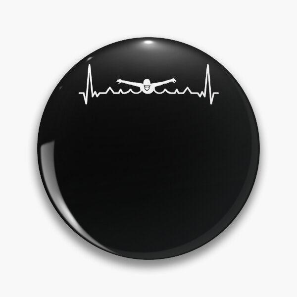 Item preview, Swimming Heartbeat For Swimmers designed and sold by Cheesymatiion.