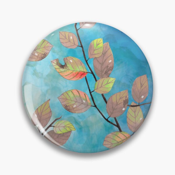 Item preview,  Turquoise Blue Cloud & leaves designed and sold by redsamm.
