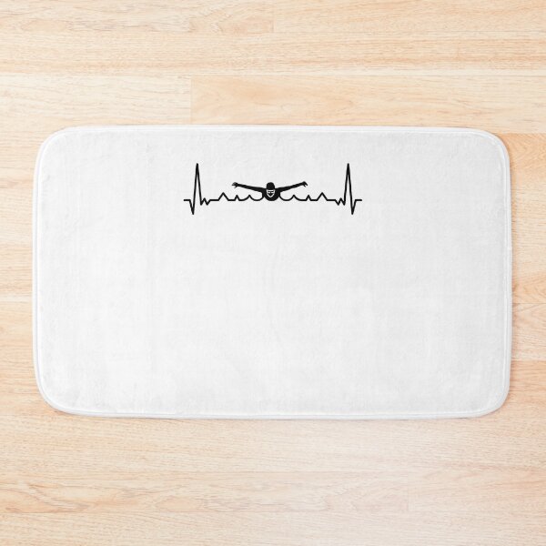 Item preview, Swimming Heartbeat For Swimmers designed and sold by Cheesymatiion.