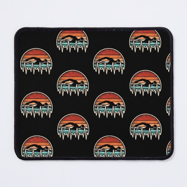 Item preview, Funny Swimming Heartbeat Retro Swim Swimmer Men Women designed and sold by Cheesymatiion.