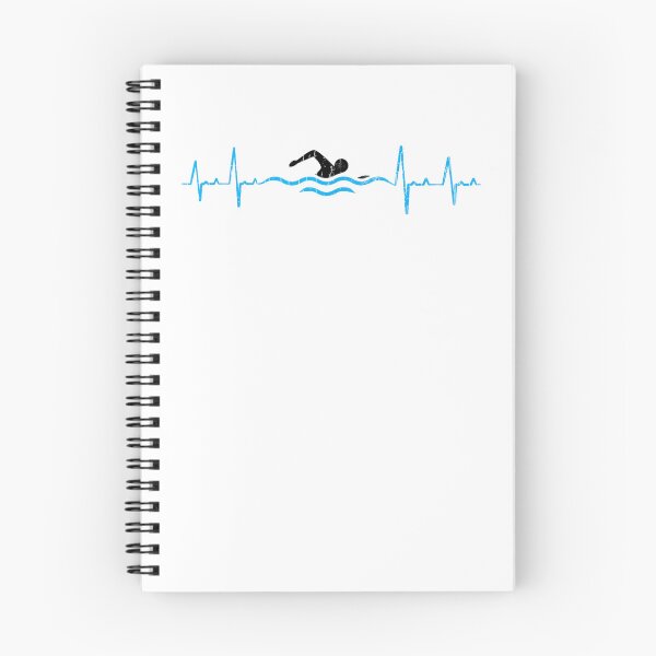 Item preview, Swimming Heartbeat Funny Swimmer Swim Coach Player Graphic designed and sold by Cheesymatiion.