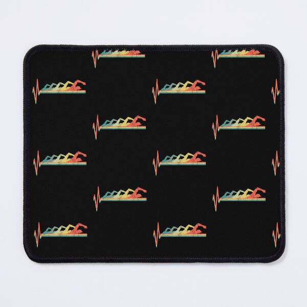 Item preview, Swimmer Heartbeat Retro Gift designed and sold by Cheesymatiion.