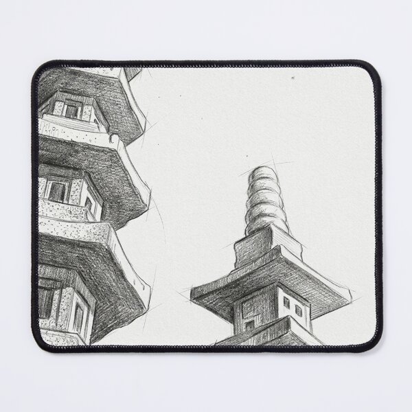 Item preview, sketch of temple statue stone  designed and sold by Berlin-D-Prs.