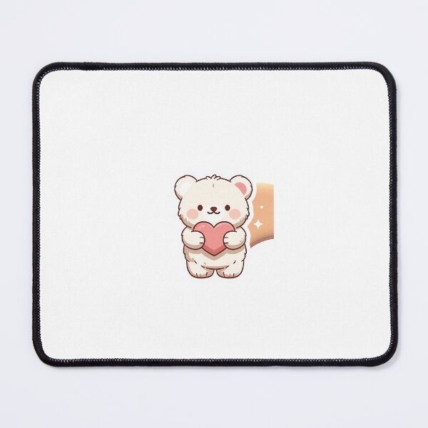 Item preview, Cute Teddy Bear with Pink Heart designed and sold by ajcreation2343.