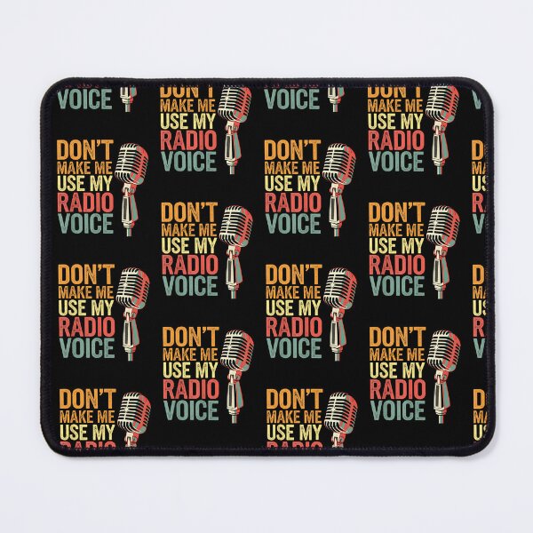 Item preview, Don't Make Me Use My Radio Voice Humor Vintage designed and sold by Cheesymatiion.