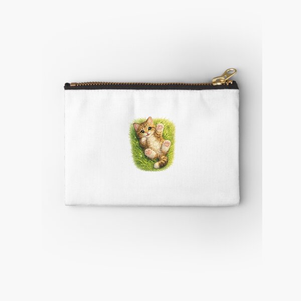Item preview, cat rolling on the grass designed and sold by PasoaPaso2025.