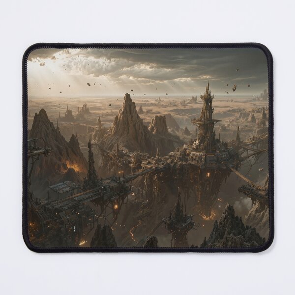 Item preview, Scrappunk Wasteland Horizon designed and sold by SynthRaccoon.