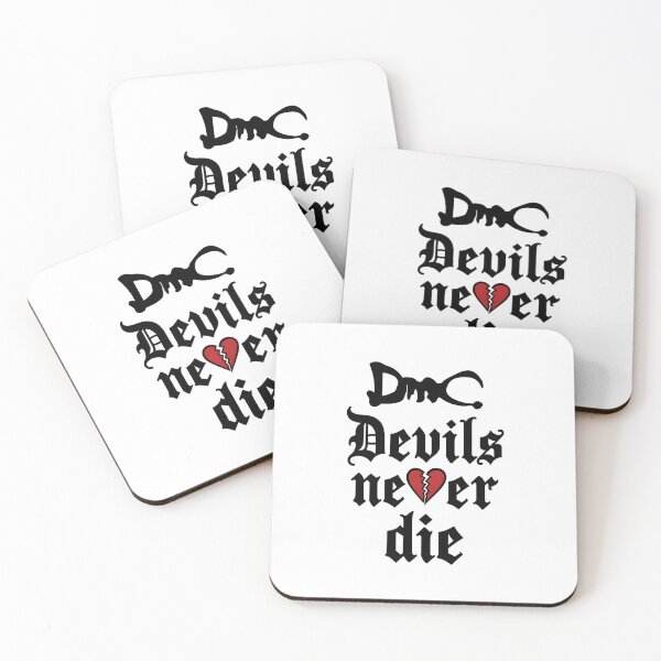 Item preview, DMC Devils Never Die - Devil May Cry Dante x Virgil Gamer Fan Design (black text version) designed and sold by SlightlyUnreal.