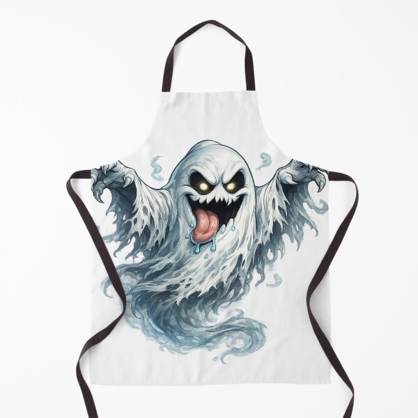 Item preview, Funny Creepy Ghost Sticker – Spooky Halloween Monster Ghost Decal | Cute Horror Ghost Aesthetic designed and sold by AestheticLoveArt.
