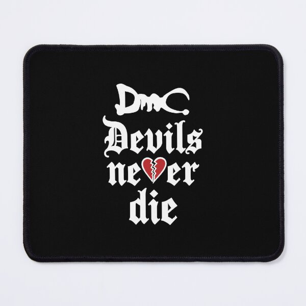 Item preview, DMC Devils Never Die - Devil May Cry Dante x Virgil Gamer Fan Design (white text version) designed and sold by SlightlyUnreal.