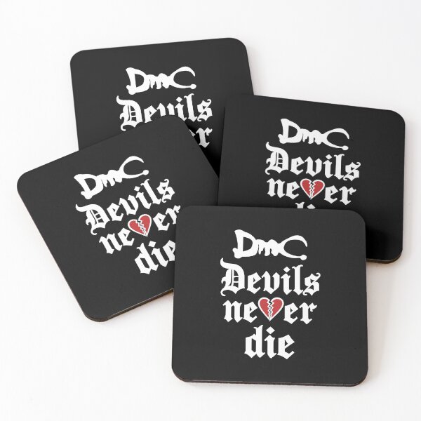 Item preview, DMC Devils Never Die - Devil May Cry Dante x Virgil Gamer Fan Design (white text version) designed and sold by SlightlyUnreal.
