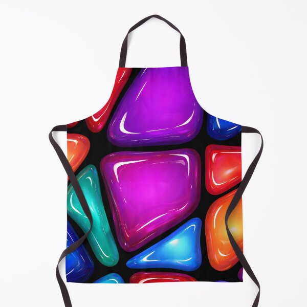 Item preview, Neon Jelly Shapes Abstract Pop Art Pattern designed and sold by Kaleidoscope Print.