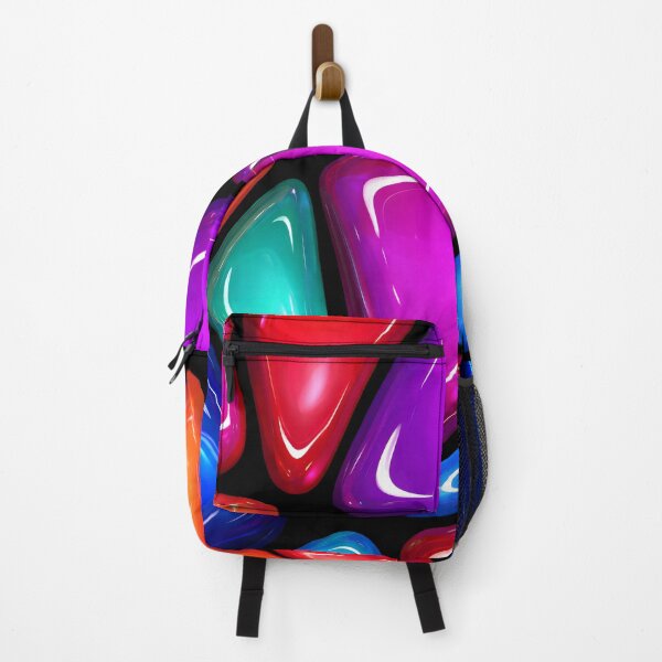 Item preview, Neon Jelly Shapes Abstract Pop Art Pattern designed and sold by Kaleidoscope Print.