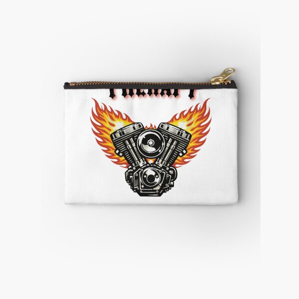 Item preview, My Other Therapy Is a Motorcycle Biker Engine T-Shirt designed and sold by Freki & Geri.