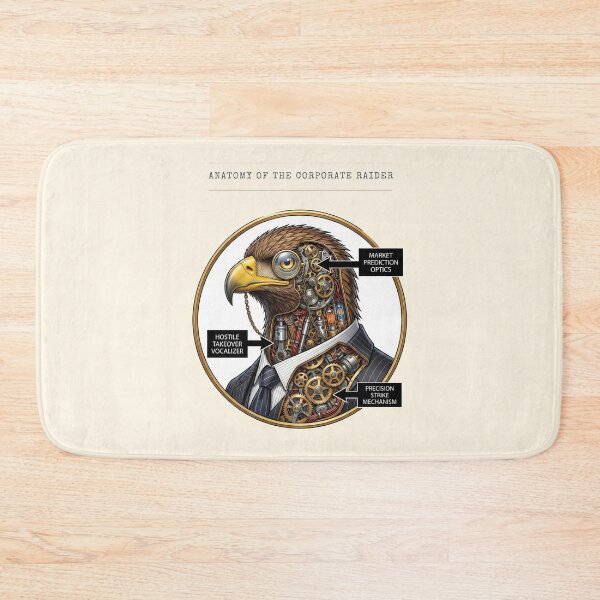 Item preview, Funny Boss Gift - Eagle Anatomy Corporate Raider Steampunk Art designed and sold by Top-Tier Thinking .