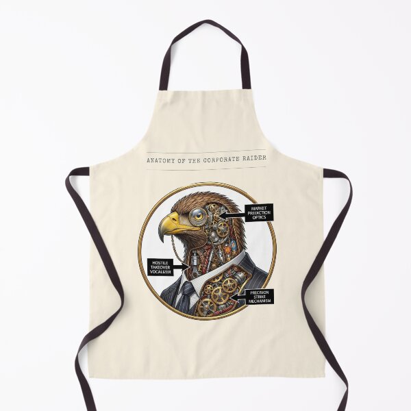 Item preview, Funny Boss Gift - Eagle Anatomy Corporate Raider Steampunk Art designed and sold by Top-Tier Thinking .