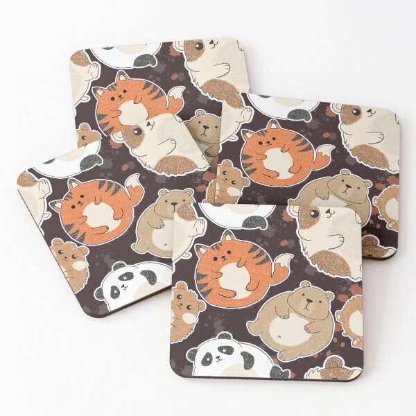 Item preview, Chubby Animal Friends Pattern designed and sold by Potattoo.