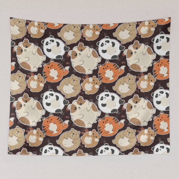 Item preview, Chubby Animal Friends Pattern designed and sold by Potattoo.