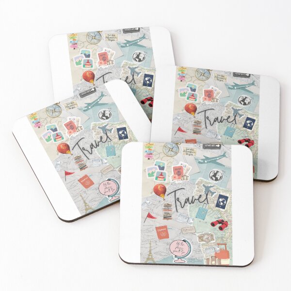 Item preview, Wanderlust Travel designed and sold by WhimsicalGrid .
