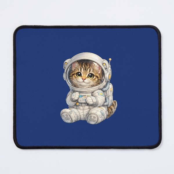 Item preview, kitten in astronaut suit designed and sold by PasoaPaso2025.