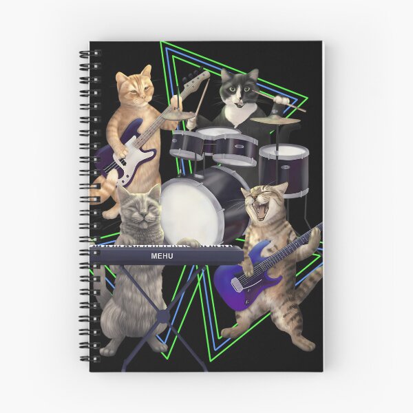 Item preview, Rock And Roll Cat Band designed and sold by Rawink.